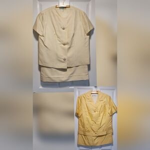 Set of 2- skirt suit sets. Size 44